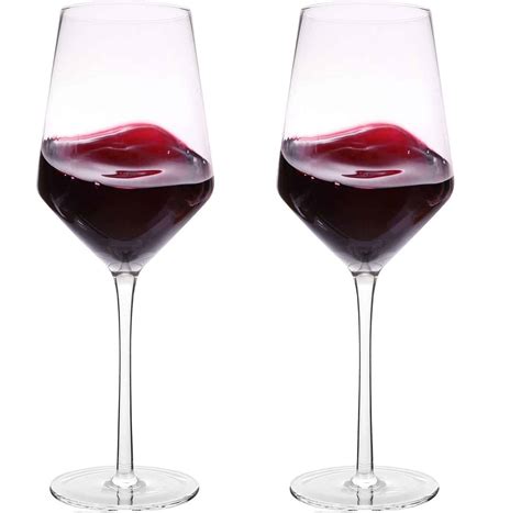 best crystal red wine glasses.